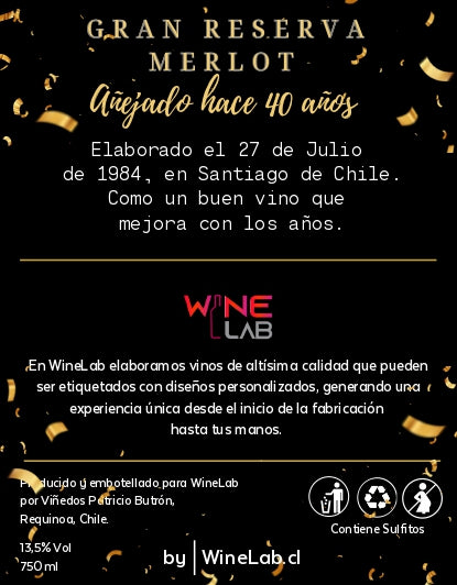 Cumpleaños 40 Años
