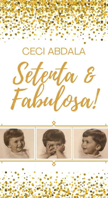 Cumpleaños 70 Años