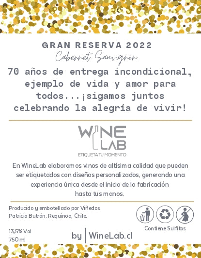 Cumpleaños 70 Años